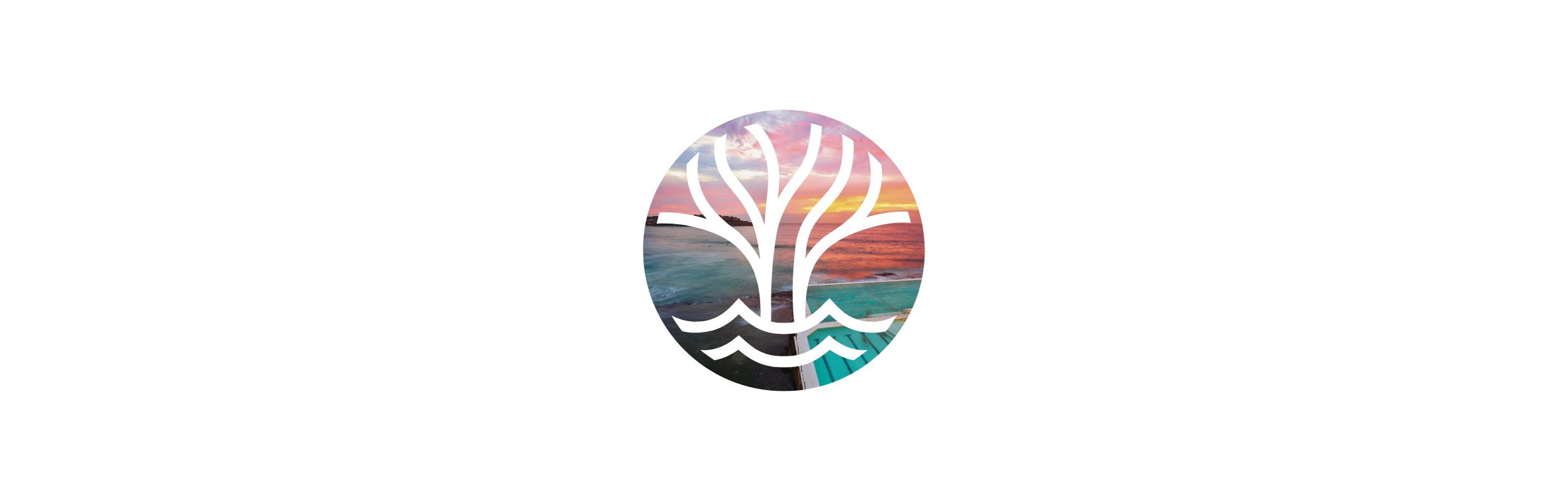 Wavetree icon with bondi beach background